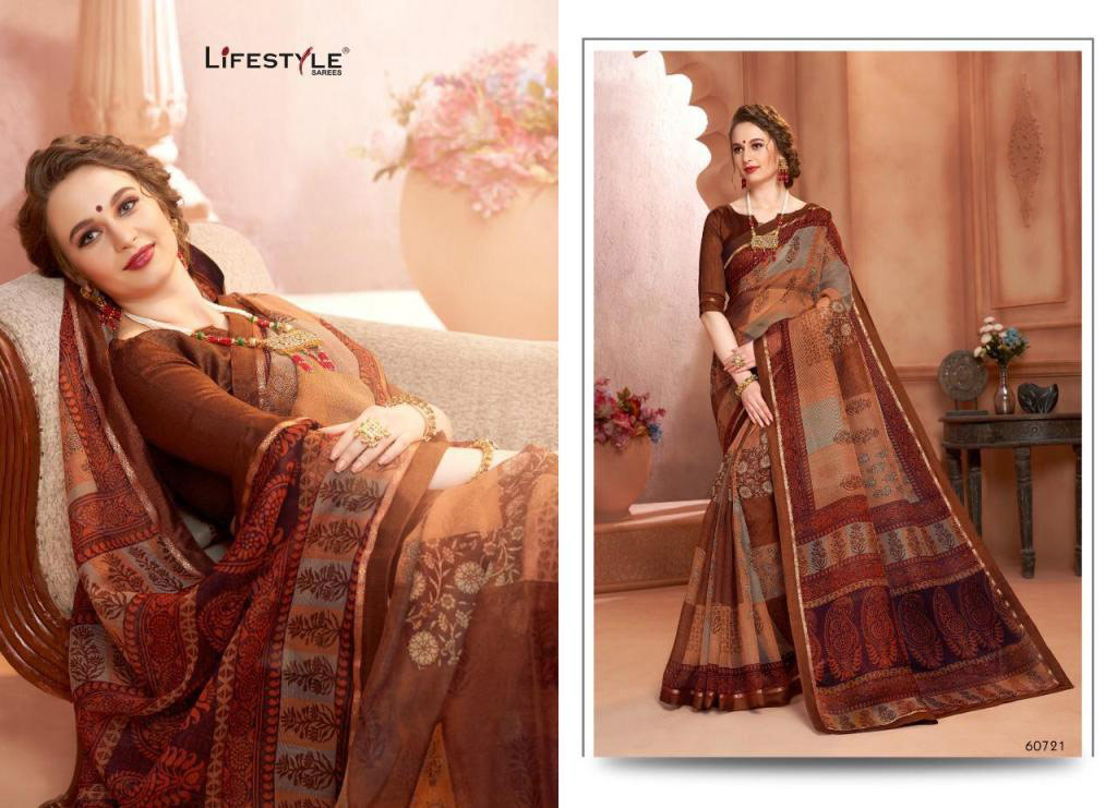 Lifestyle Sarees Charumitra Vol 30 Cotton Print Saree Lifestyle Sarees Charumitra Vol 30 Cotton Print Saree